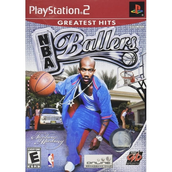 Restored Midway NBA Ballers - PlayStation 2 (DVD) (Refurbished)