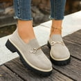 thumbnail image 6 of Xucatan Womens Penny Loafers Comfortable Dressy Platform Shoes for Women Casual Loafers for Women Lug Sole Slip-Ons Business Women Casual Work Shoes Gift, 6 of 9