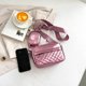 thumbnail image 4 of Bolsos cruzados para mujer Bolsos de moda para mujer Bolso cuadrado pequeño informal (Púrpura) Sywqhk Para Estrenar, 4 of 8