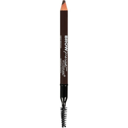 Maybelline Brow Precise Shaping Eyebrow Pencil, Deep Brown, 0.02