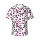 thumbnail image 1 of Fotbe Orchids Flowers Camisa Hawaiana para Hombre Unisex – Camisa Casual de Verano con Botones de Manga Corta de Algodón y Lino,Medium, 1 of 7