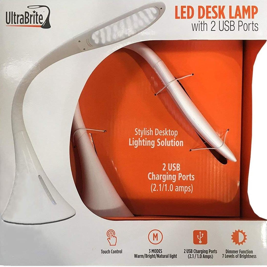 ultrabrite led desk lamp power cord