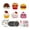 Multicolor, variant on DIY Bird Coasters Punch Needle Kit, 6 Patterns Punch Needle Kit for Beginners, Complete Craft Set with All Tools for Home Decor
