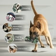 thumbnail image 6 of Squeaky Dog Toys for Aggressive Chewers Indestructible Durable Tough Big Dogs Chew Toys Floatable Rubber Interactive Pet Toys for Medium &Large Breeds Dog, Green, 6 of 10