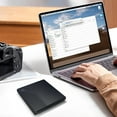 thumbnail image 4 of External CD/DVD Drive Compatible with CD/DVD Player Disk Duplicator Drive CD Burner Writer ,Wide Compatibility, 4 of 6