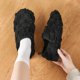 thumbnail image 3 of Lindas Pantuflas Peludas Planas Térmicas Antideslizantes Ajustables para Otoño Invierno, 3 of 9