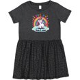 thumbnail image 3 of Inktastic Pre-k Here I Come Unicorn Girls Toddlers Kids Back to School Girls Toddler Dress, 3 of 5