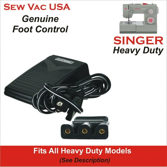 Genuine SINGER Compatible Foot Control For Heavy Duty Model 4423