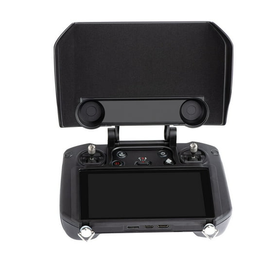 2-in-1 Screen Sunshade and Protective Cover for DJI Air 3/DJI RC Pro Remote Anti-Glare Foldable Anti-Scratch Joystick&Screen Guard with Easy Screw Mount Design