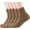Coffee, variant on 5 Pairs Womens Fuzzy Socks Soft Winter Warm Solid Socks for Ladies