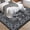 Black tone, variant on Yesurprise Elegant Xiangyin Black Tone Persian Carpet, 9x12ft, 1150Gsm Polyester, 350Gsm Velvet Back, Printed Pattern