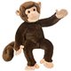 thumbnail image 2 of Sprite the Brown Sitting Monkey (15 "de altura y 9" sentado) Animal de peluche de Douglas cuddle Toys (1856) Cuddle Toys 1856, 2 of 2