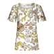 thumbnail image 4 of Camisetas informales de verano para mujer, cuello cuadrado, manga corta, túnica, blusas sueltas y cómodas OAVQHLG3B Store  lin121212, 4 of 4