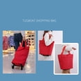 thumbnail image 5 of CAROOTU Portable Folding Shopping Cart Large Capacity Multifunctional Waterproof Grocery, 5 of 5