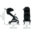 thumbnail image 7 of Britax® Juniper™ Compact Stroller with One-Hand RapidFold™ - Raven Black, 7 of 7