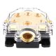 thumbnail image 1 of Bloque distribuidor de potencia de portafusibles de cinco vías para audio de vehículos automotrices, 1 of 8