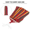 thumbnail image 5 of Minkissy 4Set Anti Rollover Hammock for Deck Use 215X61in High Strength Load Capacity Red Color, 5 of 5