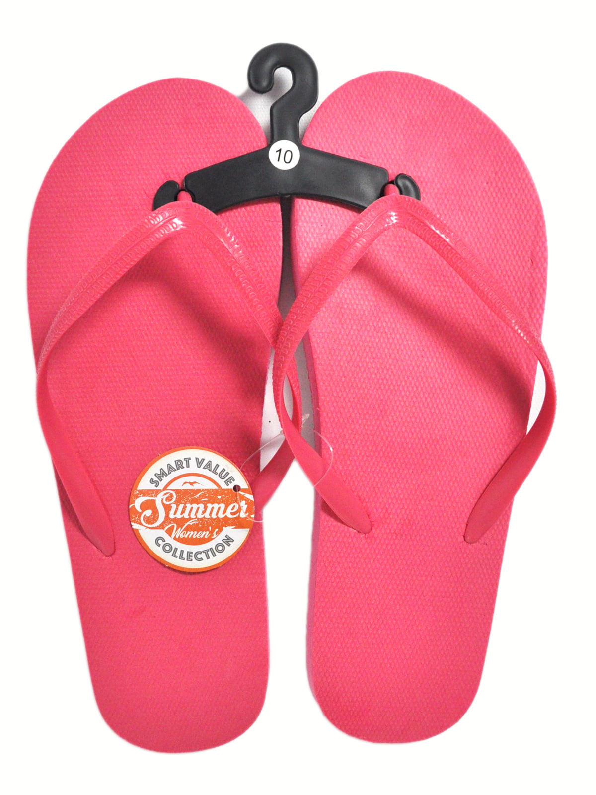 Generic - Womens Flip Flops Size 10 Pink - Walmart.com - Walmart.com