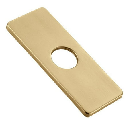 

304 Brushed Kitchen Faucet Decorative Panel Suitable For Most Single Hole Faucet