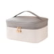 thumbnail image 3 of Bolsas de almacenamiento de cosméticos para mujer, organizador de cosméticos para baño, bolsa de aseo de viaje multiusos ligera, portátil para juego Gris, 3 of 8