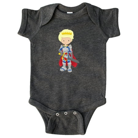 

Inktastic Boy Prince Knight In Shining Armor Blond Hair Gift Baby Boy Bodysuit