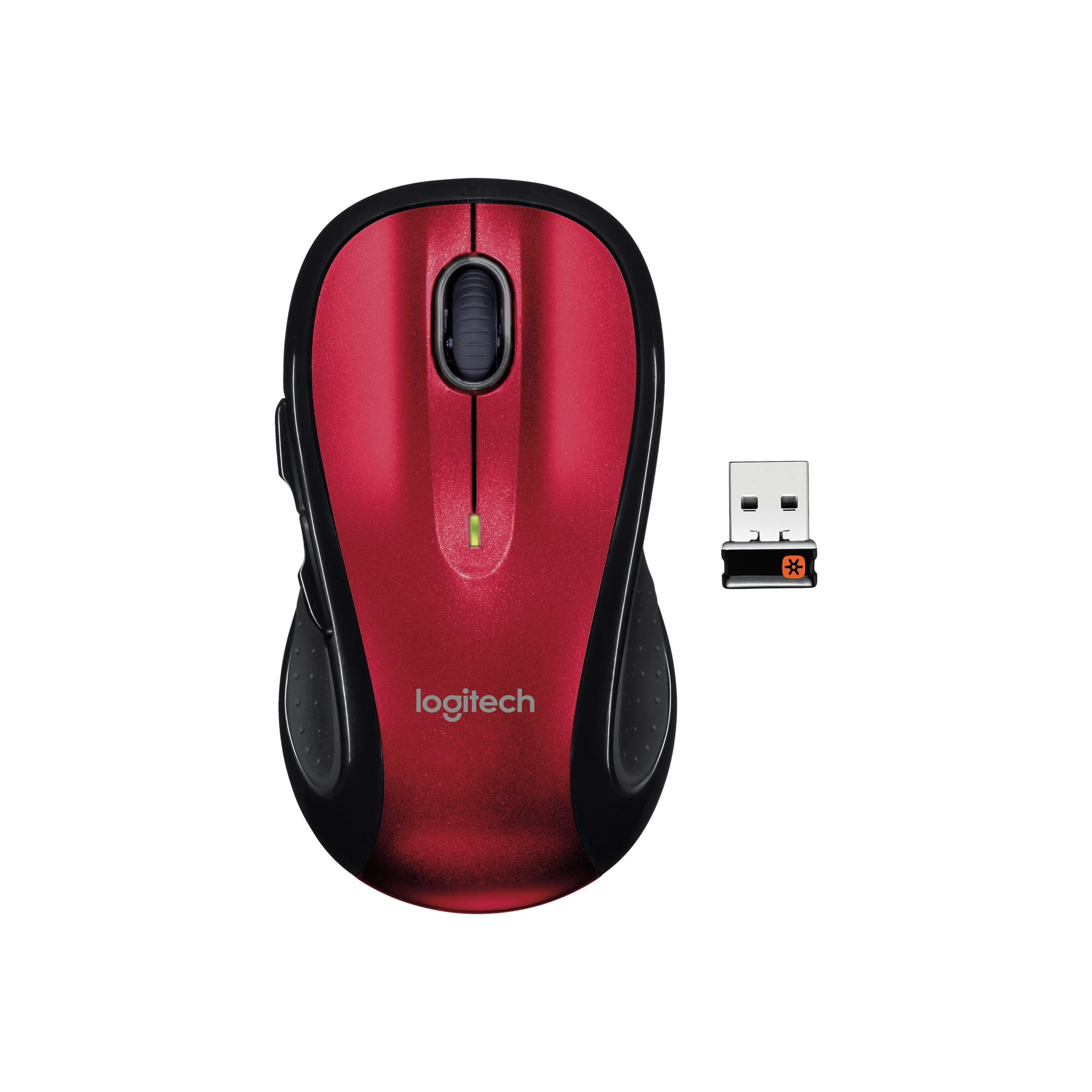 PC周辺機器 LOGITECH M510 WIRELESS LASER MOUSE-RED w17b8b5 Logitech M510 - Mouse - right-handed - laser - 7 buttons