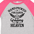 thumbnail image 4 of Inktastic Handpicked for Earth By My Granny in Heaven with Angel Wings Boys or Girls Toddler T-Shirt, 4 of 5