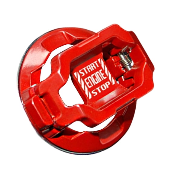 Car Protector Push Start Switches Button Cover Protector Start Stop Button Cover Automotive Decoration