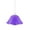 Purple, variant on Modern Flower-Shaped PVC Ceiling Pendant Light Shade Lampshade home Orange
