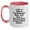White/Pink, variant on School Psychologist Gifts from Dad - Funny Two Tone Coffee Mug, Christmas Unique Presents for Men, Women, Coworkers, Family - I Am A School Psychologist Dad