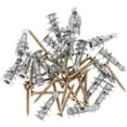 thumbnail image 1 of WASHWEPE 20 Sets Screw Anchors Drywall With Assorted Color Designed For DIY Enthusiasts, 1 of 8