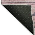 thumbnail image 3 of Addison Rugs Mayfield Washable Transitional Tribal, Diamond Pink Rectangle Rug, 8' x 10', 3 of 6