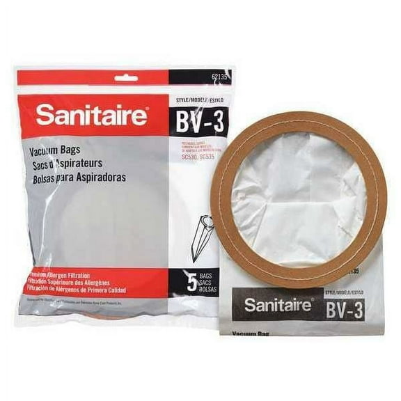 1PACK Sanitaire 6213510 Bag, For Mfr. No. SC535A, Non-Reusable, PK5
