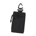 thumbnail image 3 of Organizador bolsillo pequeño, bolsa con cremallera, bolsa herramientas pequeña nailon con cremallera para camping y actividades al Negro, 3 of 8