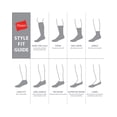 thumbnail image 4 of Men's Hanes ULC188 Ultimate Fresh IQ X-Temp Crew Socks - 8 Pack (white/black/grey 6-12), 4 of 4