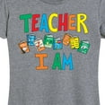 thumbnail image 3 of Dr. Seuss - Teacher I Am - Women's Short Sleeve Graphic T-Shirt, 3 of 6