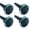 4 Green, variant on KRONDO KRONDO 2 Pack Ultrasonic Pest Repeller Octagonal Animal Deterrent 360° Coverage Eco-Friendly Weather-Resistant for Yard Garden