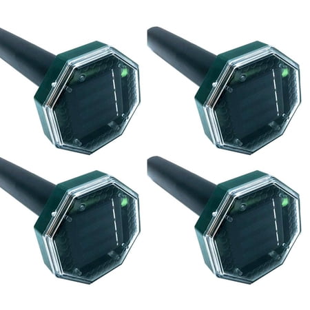 KRONDO KRONDO 4 Green Advanced Ultrasonic Pest Repeller 400-1000Hz High Frequency Garden Home