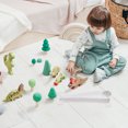 thumbnail image 4 of Miangastore Plastic Double Cone Scientific Experiment Toy 2Pcs 10.8In x 1.8In x 0.2In, 4 of 8