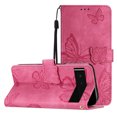 thumbnail image 1 of Compatible with Google Pixel 6 Embossed Butterfly Case with Wallet and Kickstand Cover, 1 of 5