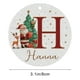 thumbnail image 3 of Adornos navideños, 26 letras, adornos colgantes para árbol de Navidad, adornos navideños personalizados, adornos navideños DIY, decoración navideña, decoración colgante para árbol de Navidad, artículo, 3 of 5