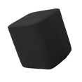 thumbnail image 1 of Housse de Repose-Pieds Carrée Ottoman Décoratif Noir, 1 of 8
