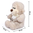 thumbnail image 2 of Joyfay 10 inch Stuffed Monkey Animal Plushie Plush Toy for Adults Children Christmas Wedding Anniversary Birthday Valentine's Day Gift, 2 of 7