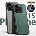 thumbnail image 2 of Luxury Leather Case For iPhone 15 14 11 13 12 Pro Max Mini XR 15 14 Plus Shockproof Cover For iPhone XS Max 8 7 SE Accessories, 2 of 5