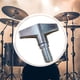 thumbnail image 5 of Soporte para platillos de batería, accesorios para instrumentos de percusión, liberación rápida, aleación de zinc M8 corto, 5 of 9