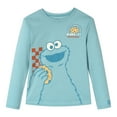 thumbnail image 4 of Sesame Street Elmo Cookie Monster Grover 2 Pack Raglan Long Sleeve T-Shirts Infant to Little Kid, 4 of 5
