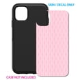 thumbnail image 2 of DistinctInk Custom SKIN / DECAL compatible with OtterBox Symmetry for iPhone 11 (6.1" Screen) - Pink Dot Line Pattern, 2 of 5