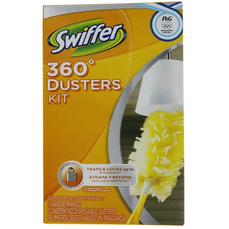 Swiffer 360 Dusters Starter Kit, 4ct