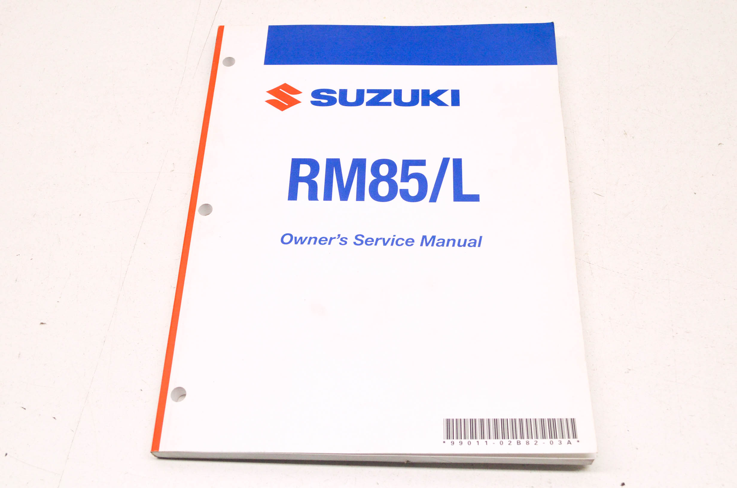 Suzuki 99011-02B82-03A RM85/L Owner's Service Manual QTY 1 - Walmart.com