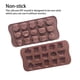 thumbnail image 5 of Wosthever Molde antiadherente de silicona para pastel de 15 rejillas, bandeja de hielo, Fondant, galleta, postre, horneado, moldes para galletas, Herramientas y accesorios para hornear TYPE1, 5 of 6